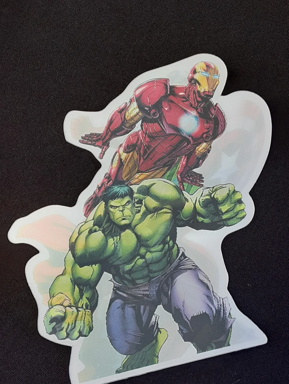 Marvel Avengers Die-cut Vinyl Stickers Featuring Hulk And Iron Man 2 For $15